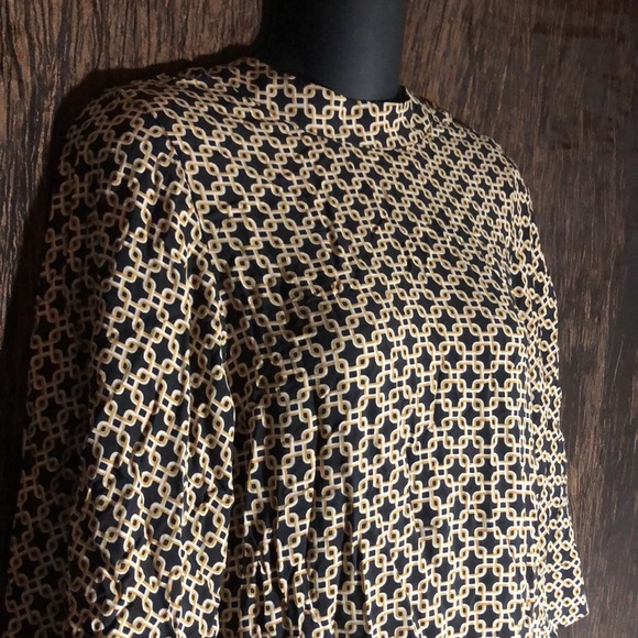 H&M women’s blouse with matching scarve sz 2 - Picture 2 of 9